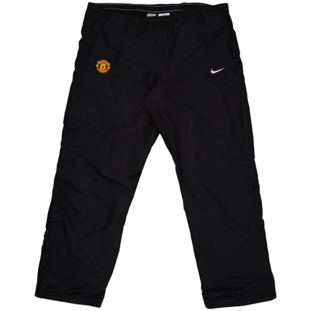 2008-09 Manchester United Nike Track Pants/Bottoms - 4/10 - (XL)