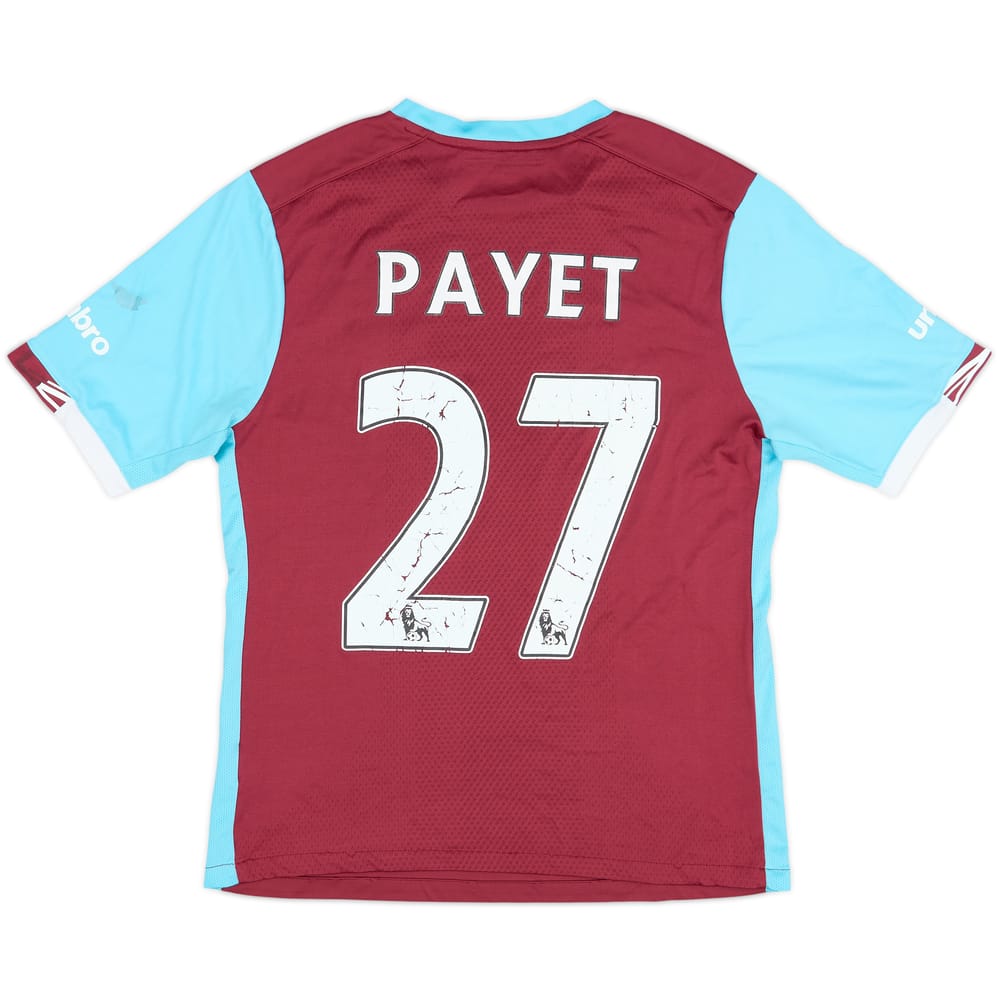 2016-17 West Ham Home Shirt Payet #27 - 5/10 - (S)