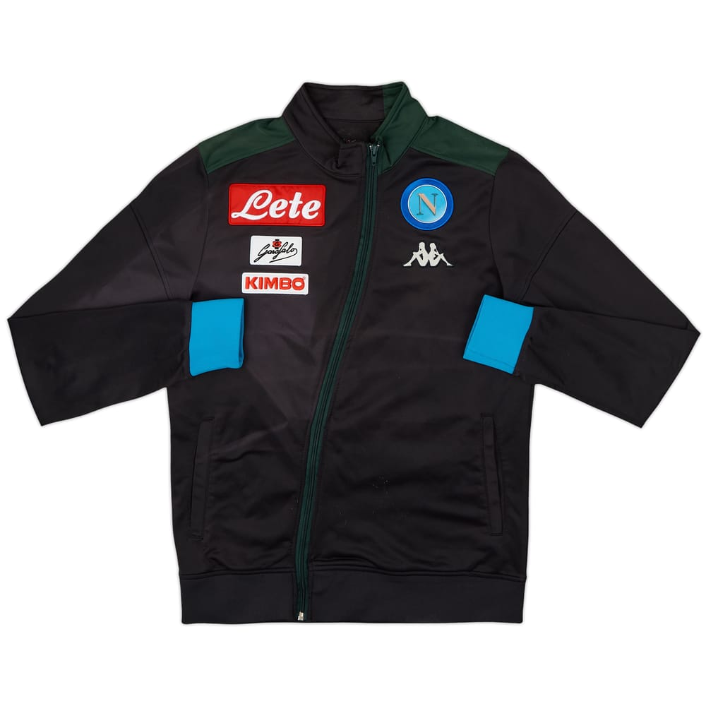 2018-19 Napoli Kappa Track Jacket - 7/10 - (XL.Boys)