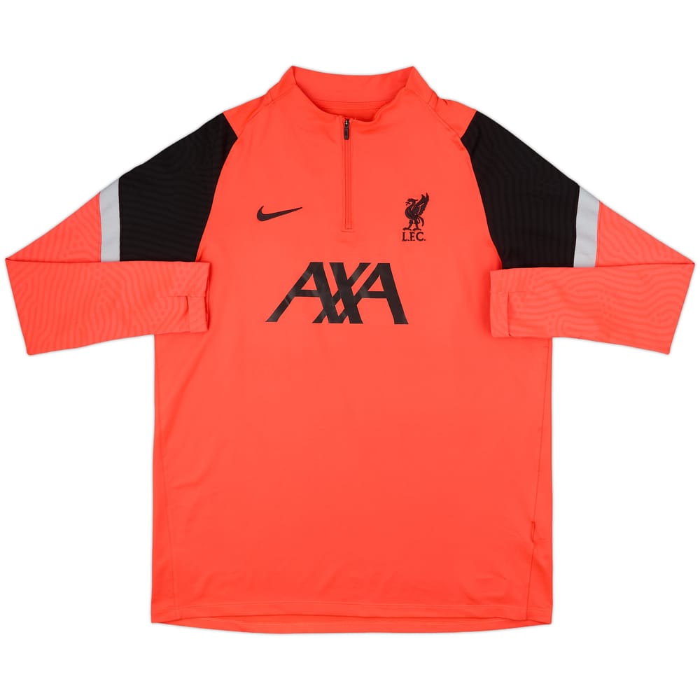 2020-21 Liverpool Nike 1/4 Zip Training Top - 7/10 - (XL)