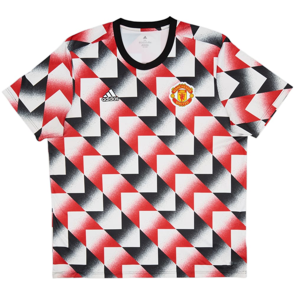 2022-23 Manchester United adidas Training Shirt - 10/10 - (XXL)