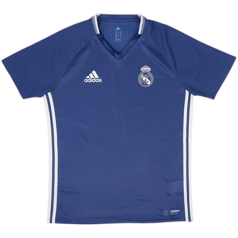 2016-17 Real Madrid adizero Training Shirt - 8/10 - (M)