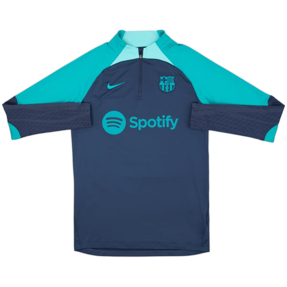 2023-24 Barcelona Nike 1/4 Zip Training Top - 10/10 - (S)