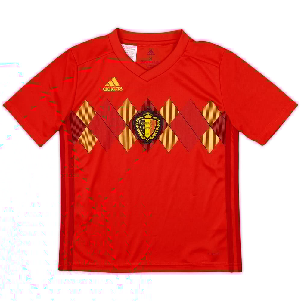 2018-19 Belgium Home Shirt - 9/10 - (S.Boys)