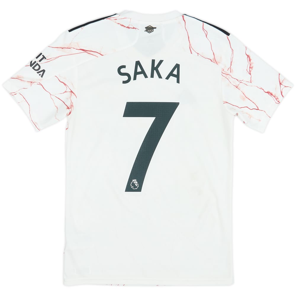 2020-21 Arsenal Camiseta de Visitante Saka #7 - 6/10 - (XS)