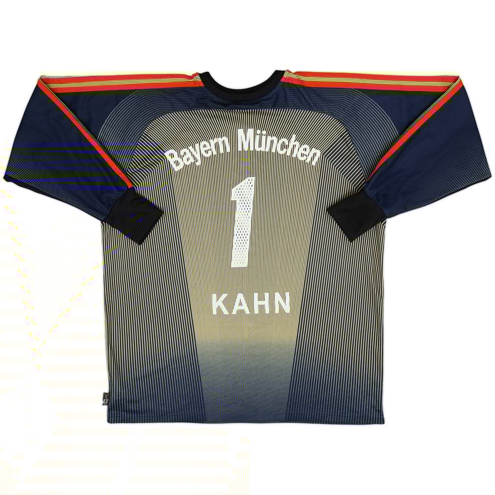 2003-04 Bayern Múnich Camiseta de Arquero Kahn #1 - 6/10 - (L)
