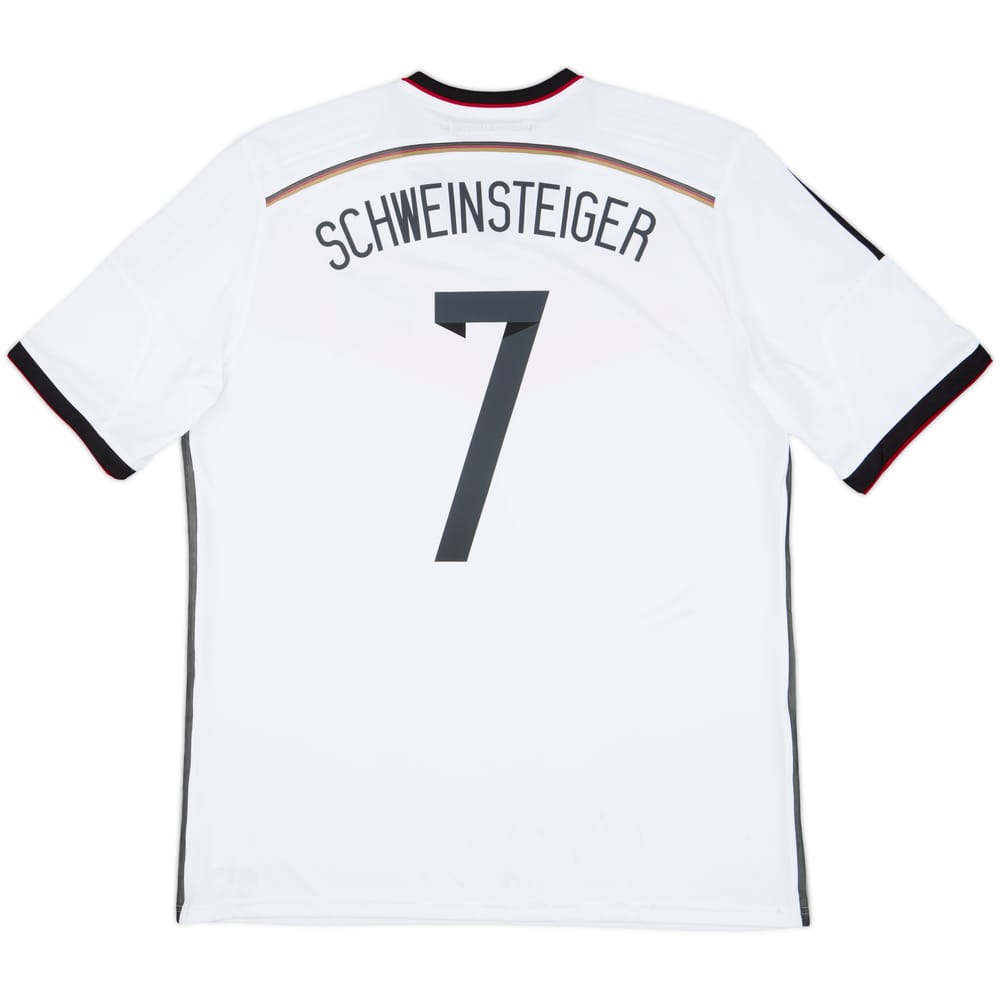 2014-15 Germany Home Shirt Schweinsteiger #7 - 8/10 - (S)