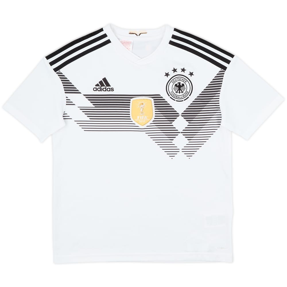 2018-19 Germany Home Shirt - 8/10 - (L.Boys)