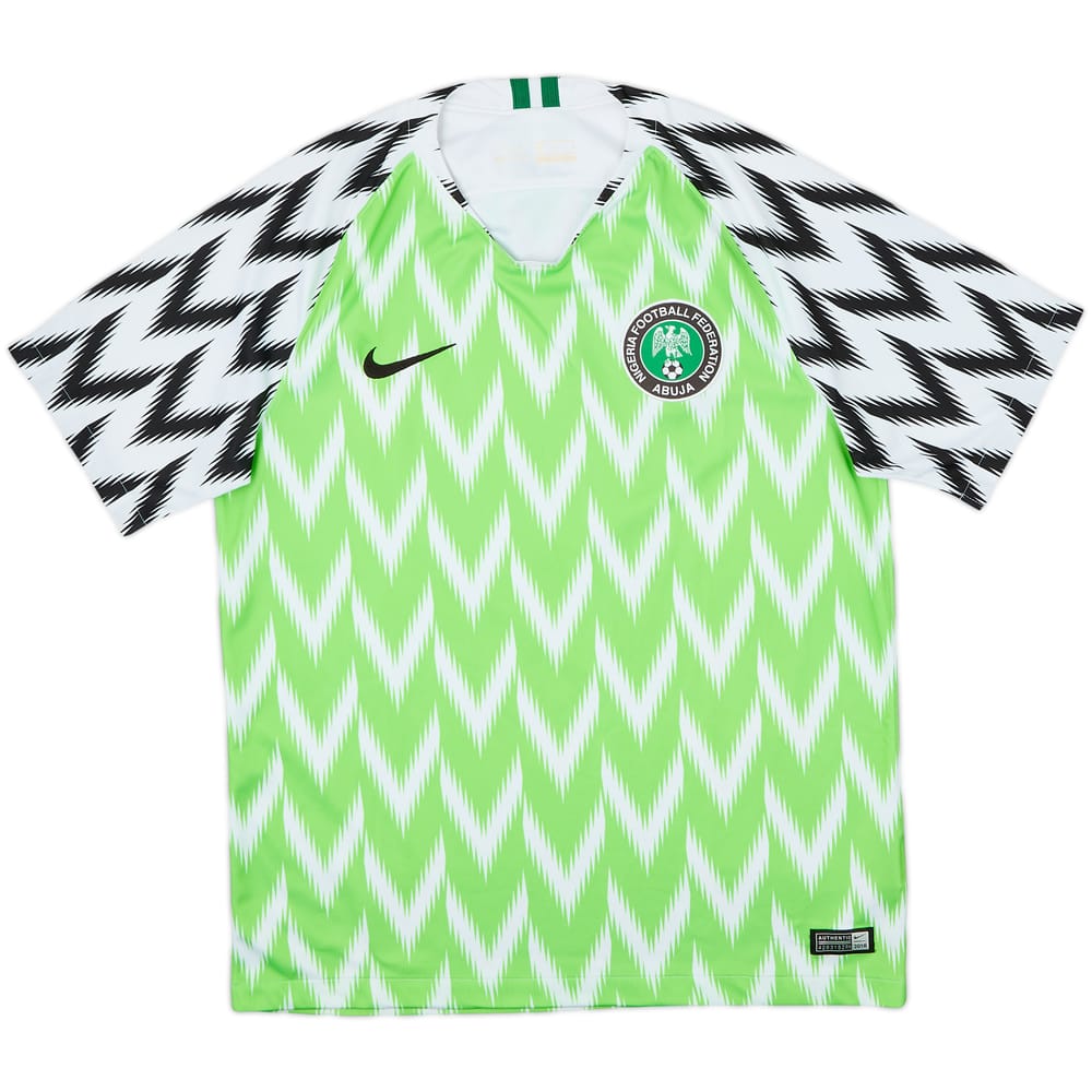 2018-19 Nigeria Home Shirt - 8/10 - (M)