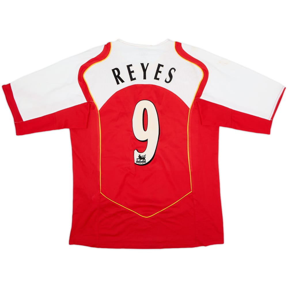 2004-05 Arsenal Home Shirt Reyes #9 - 6/10 - (M)