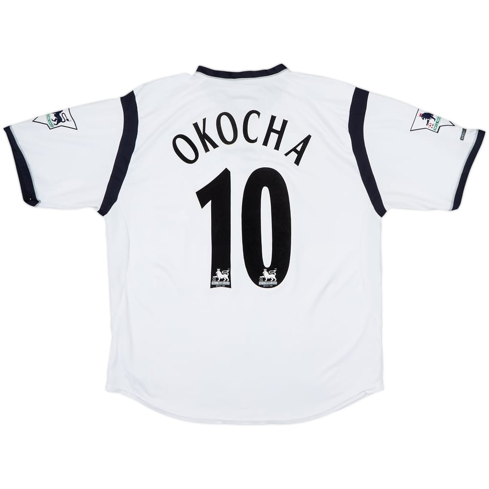 2001-03 Bolton Home Shirt Okocha #10 - 8/10 - (L)