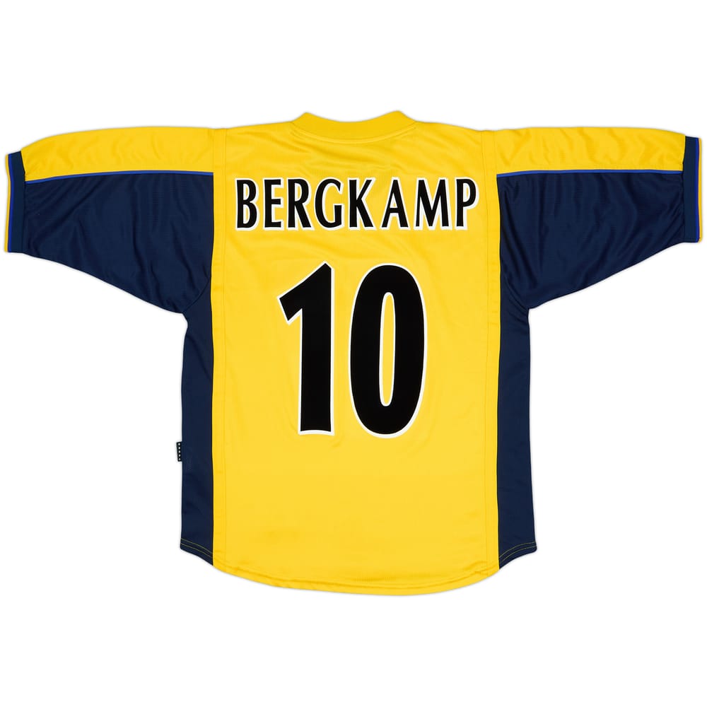 1999-01 Arsenal Away Shirt Bergkamp #10 - 8/10 - (S)