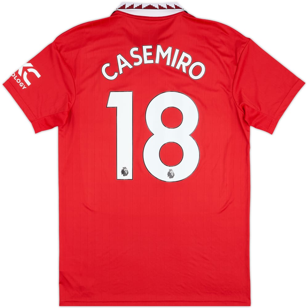 2022-23 Manchester United Home Shirt Casemiro #18 - 10/10 - (M)