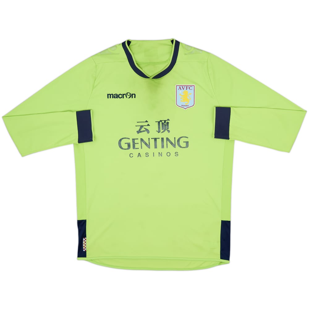 Camiseta de visitante de manga larga del Aston Villa 2012-13 - 4/10 - (L)