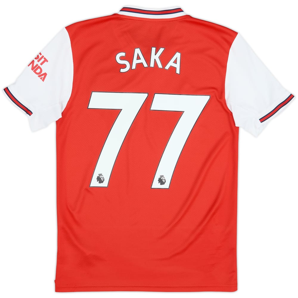 Camiseta de local del Arsenal 2019-20 Saka #77 - 8/10 - (XS)