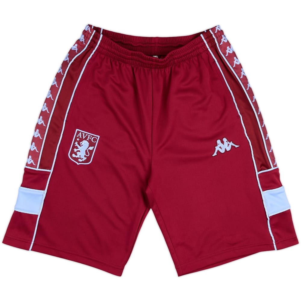 2021-22 Aston Villa Kappa Training Shorts - 8/10 - (M)