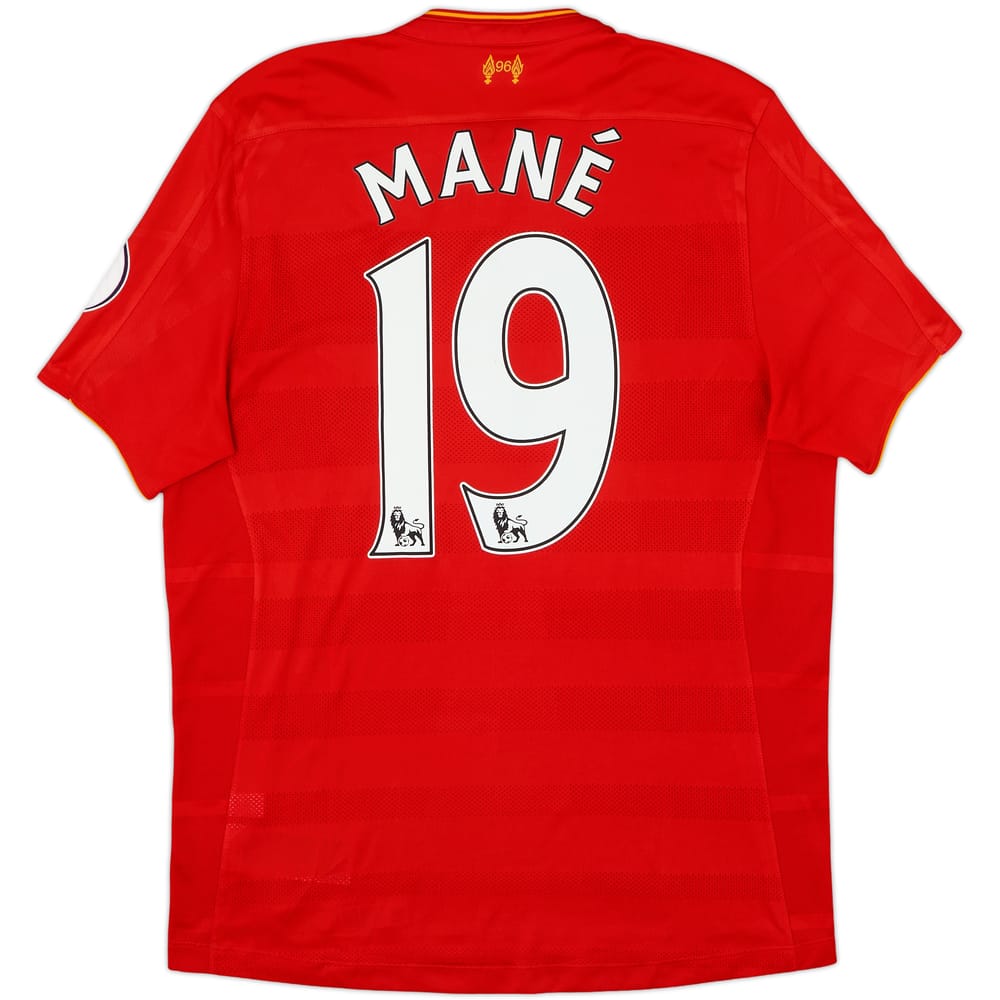 2016-17 Liverpool Home Shirt Mane #19 - 7/10 - (L)