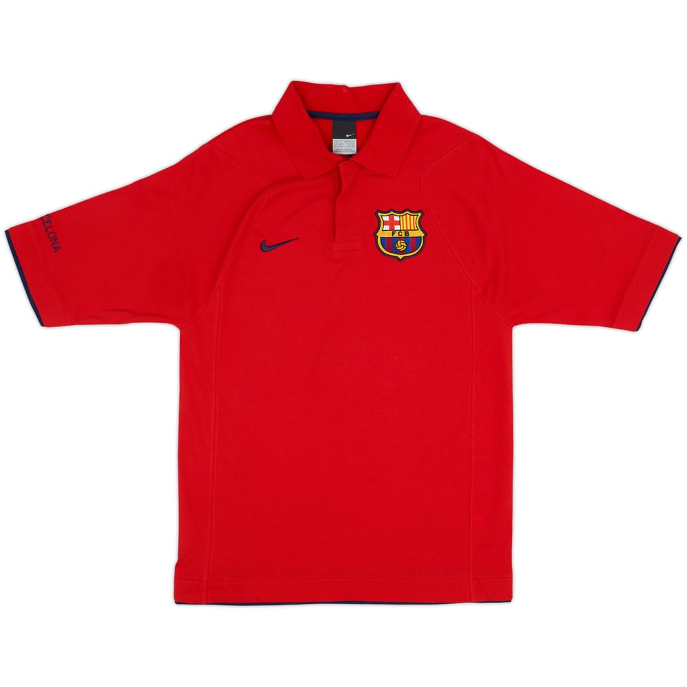 2006-07 Barcelona Nike Polo Shirt - 8/10 - (S)