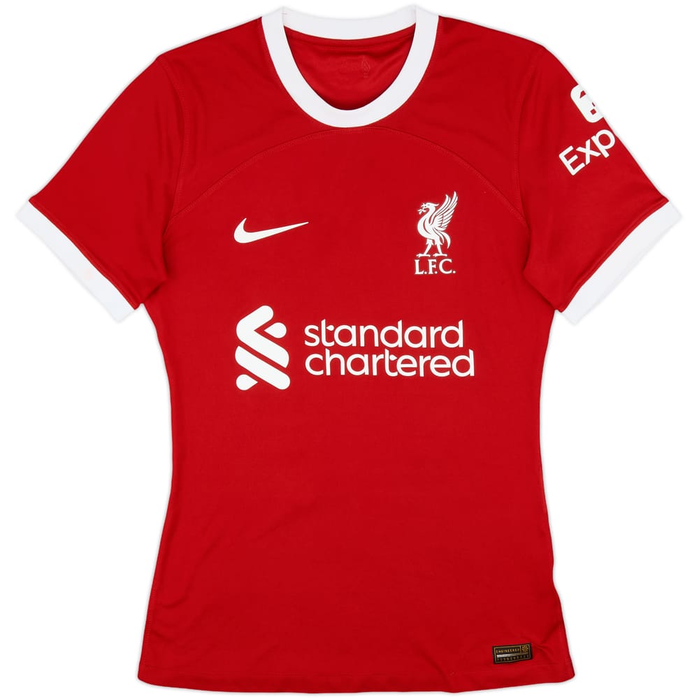 2023-24 Liverpool Authentic Home Shirt #14 - 6/10 - (Women's S)