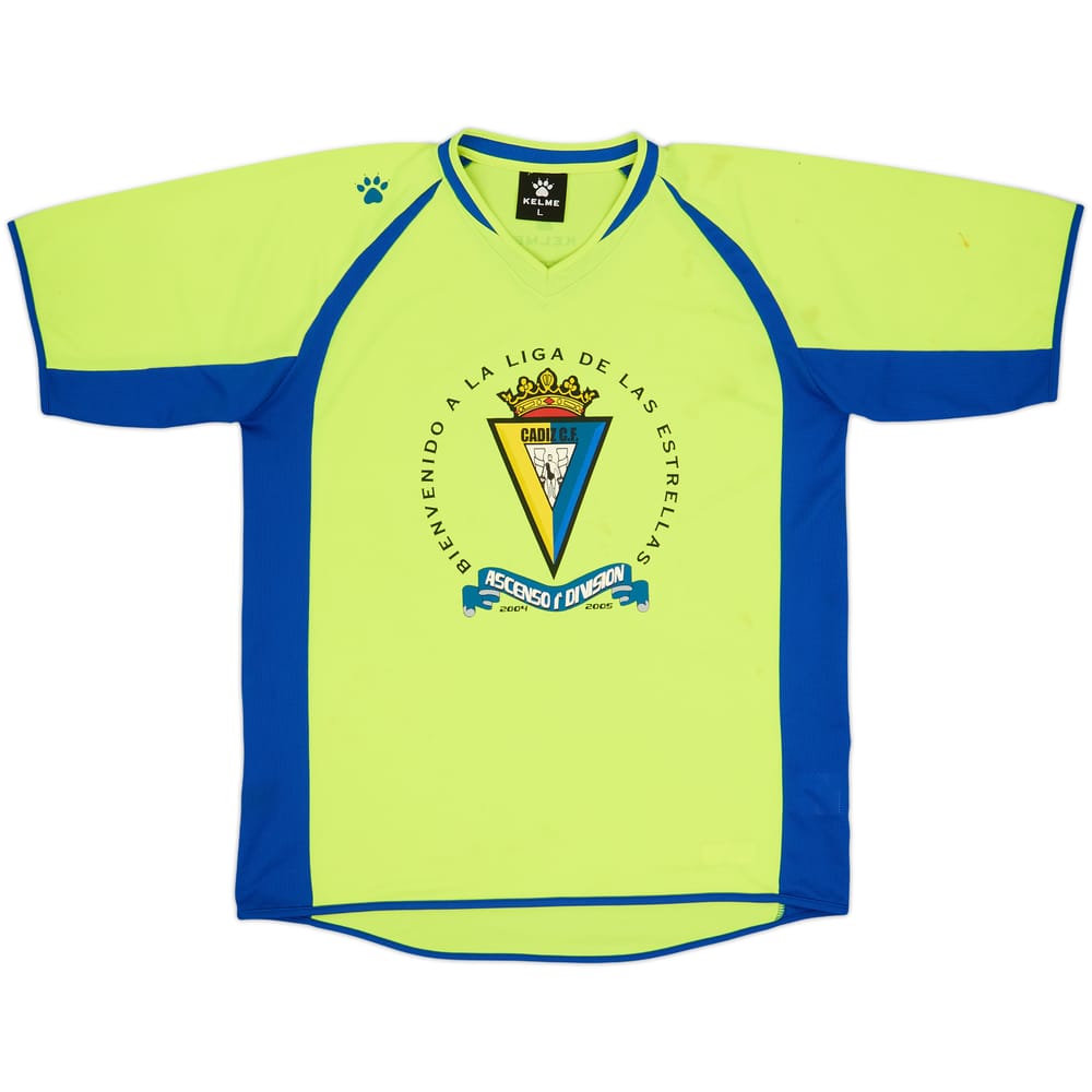 2004-05 Cadiz Kelme Training Shirt - 5/10 - (L)