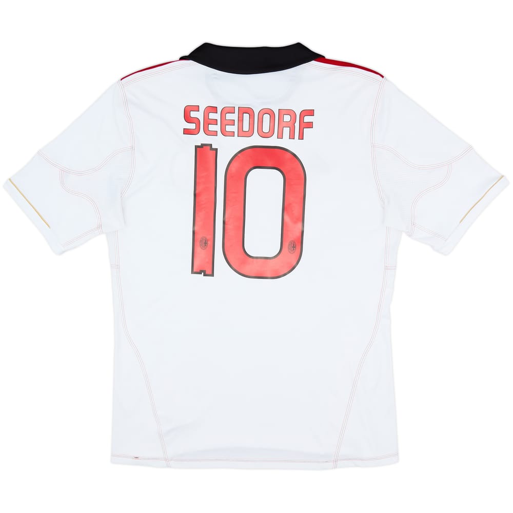 2010-11 AC Milan Away Shirt Seedorf #10 - 8/10 - (L)