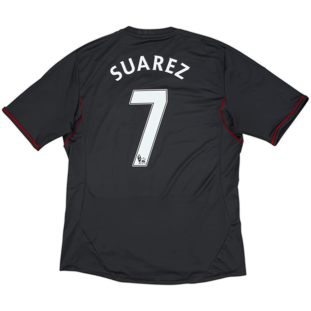 2011-12 Liverpool Away Shirt Suarez #7 - 6/10 - (L)