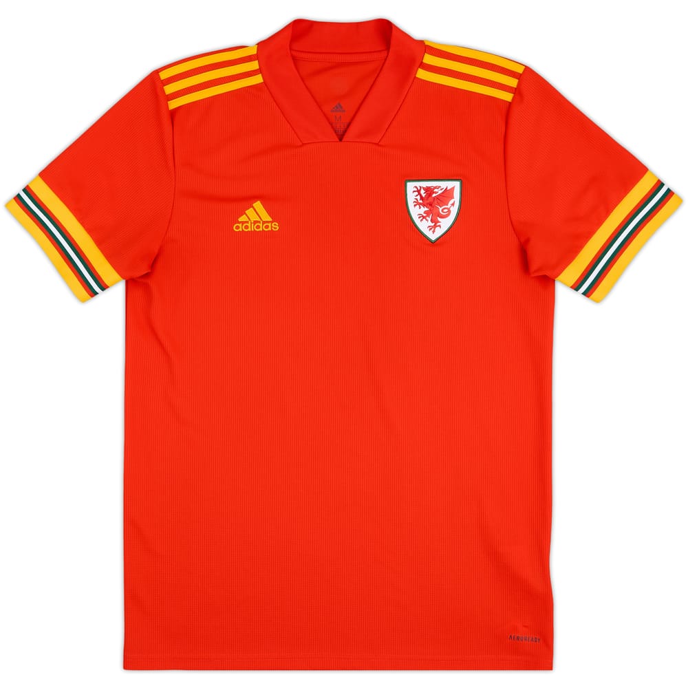 2020-21 Wales Home Shirt - 10/10 - (M)
