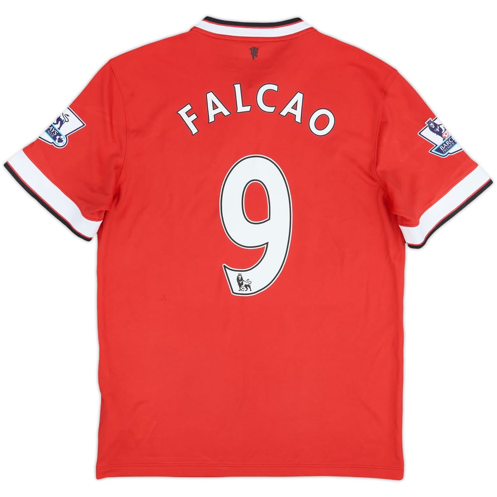 2014-15 Manchester United Home Shirt Falcao #9 - 9/10 - (M)