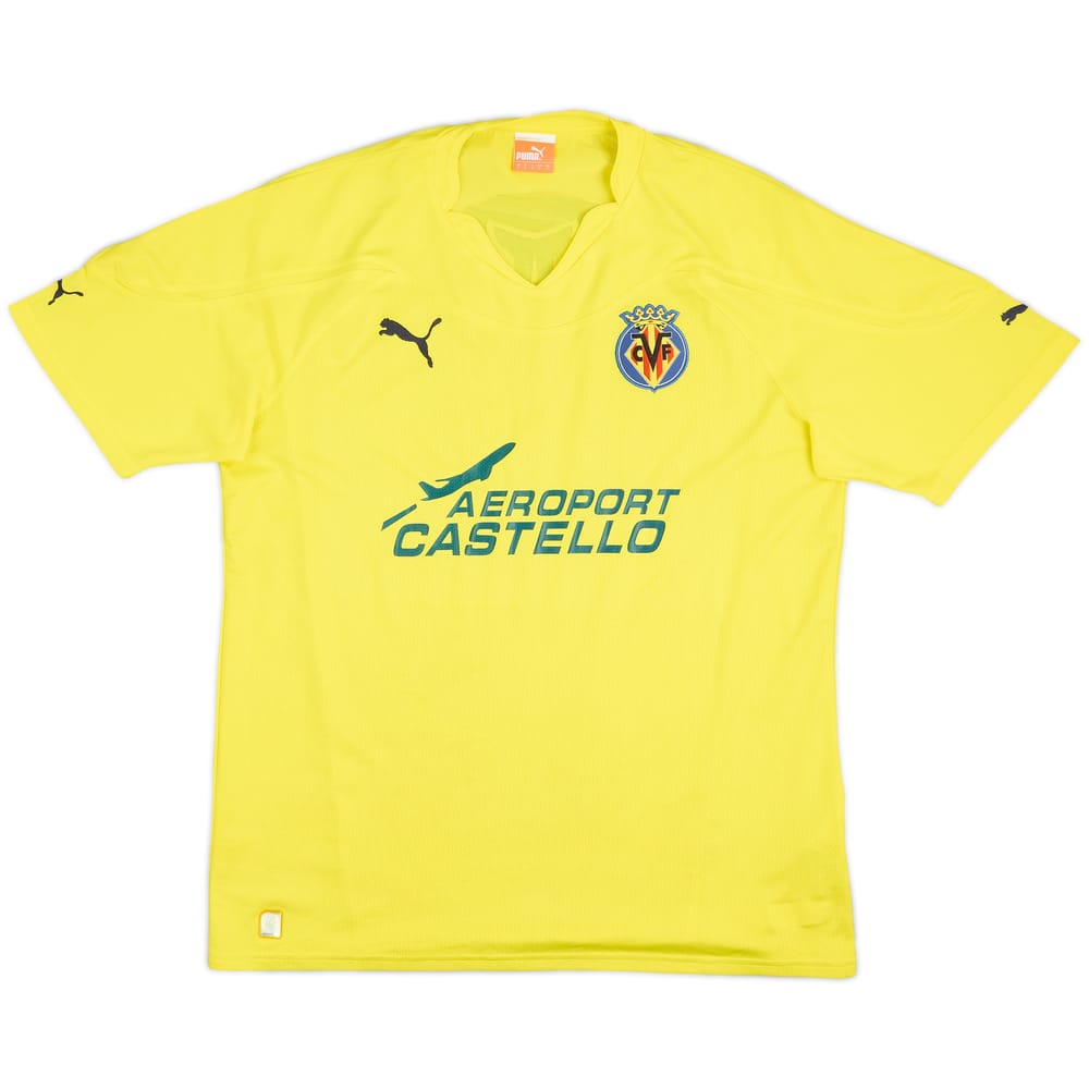 2010-11 Villarreal Home Shirt - 6/10 - (L)