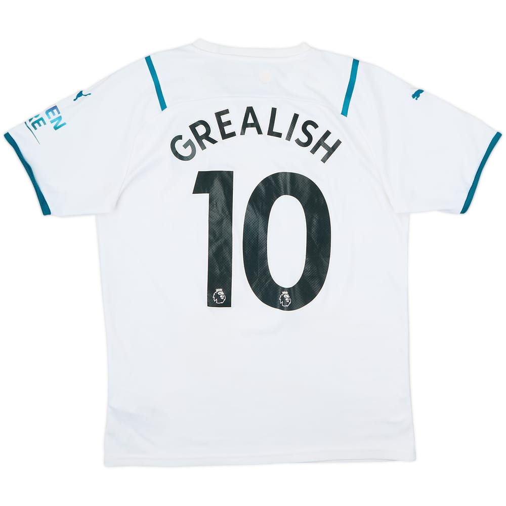 Camiseta de visitante del Manchester City 2021-22 Grealish #10 - 7/10 - (M)