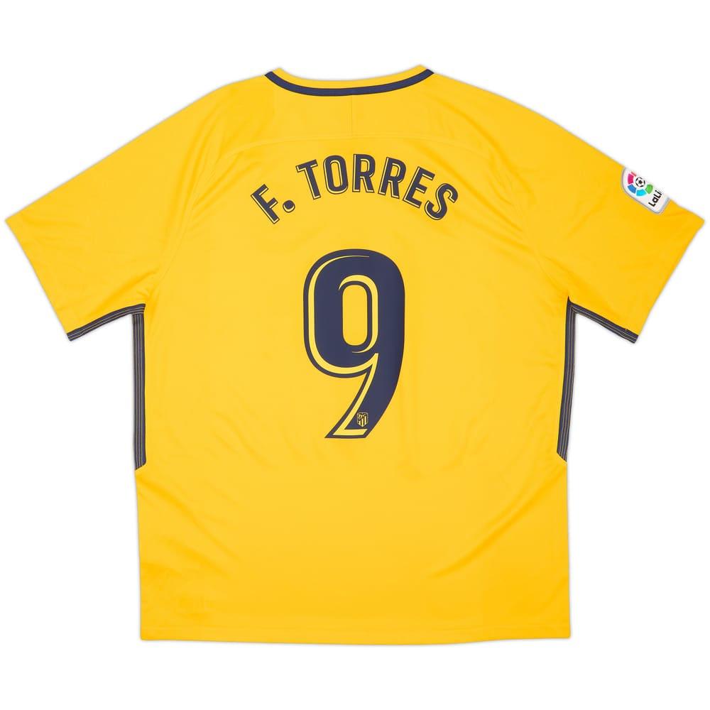2017-18 Atletico Madrid Away Shirt F.Torres #9 (XL)