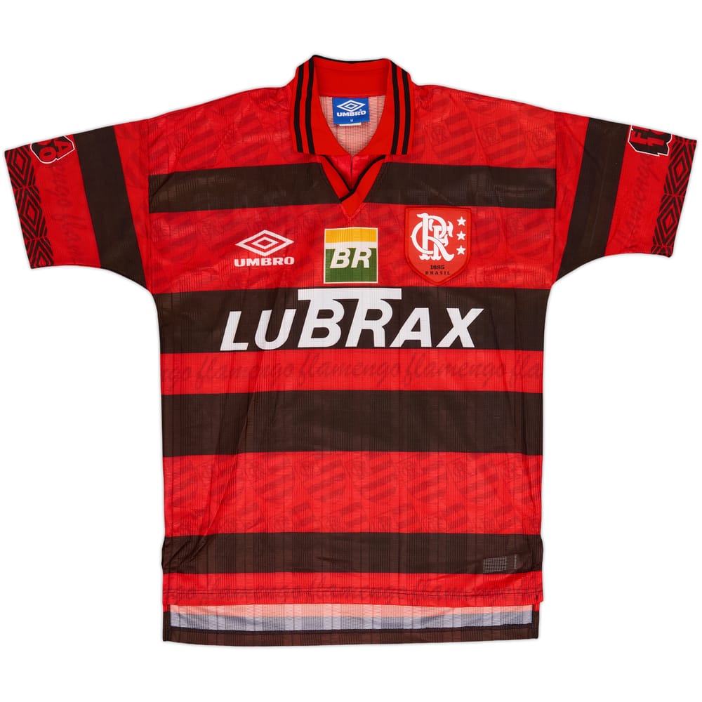 1995-96 Flamengo Centenary Home Shirt - 10/10 - (M)