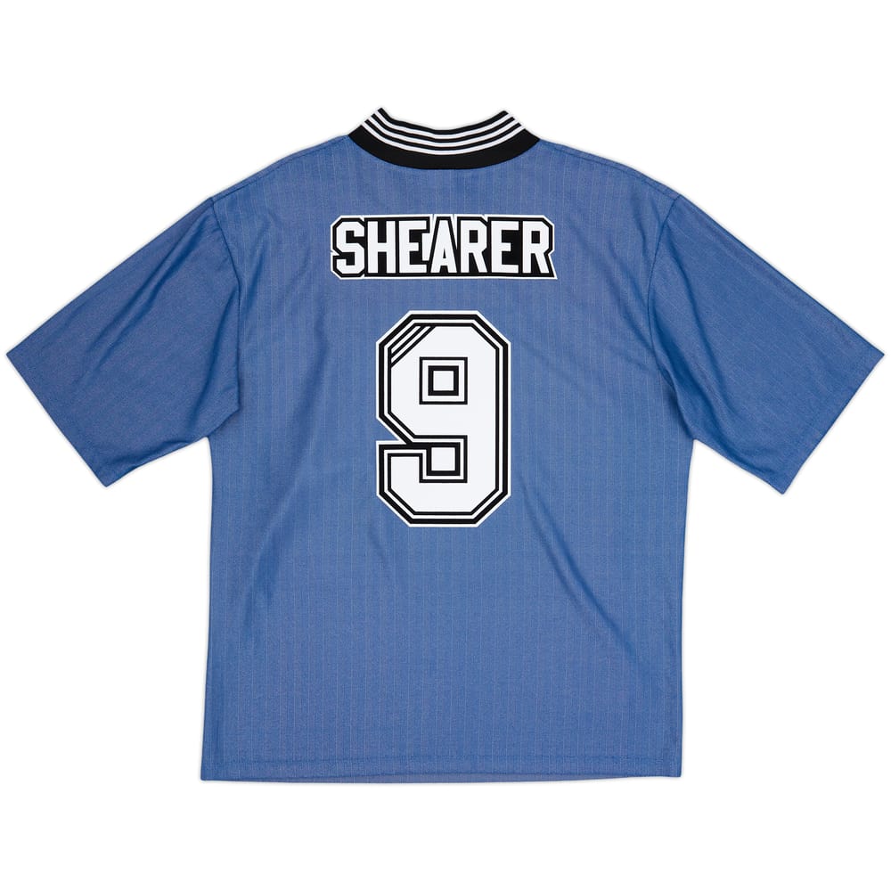 1996-97 Newcastle Away Shirt Shearer #9 - 8/10 - (L)