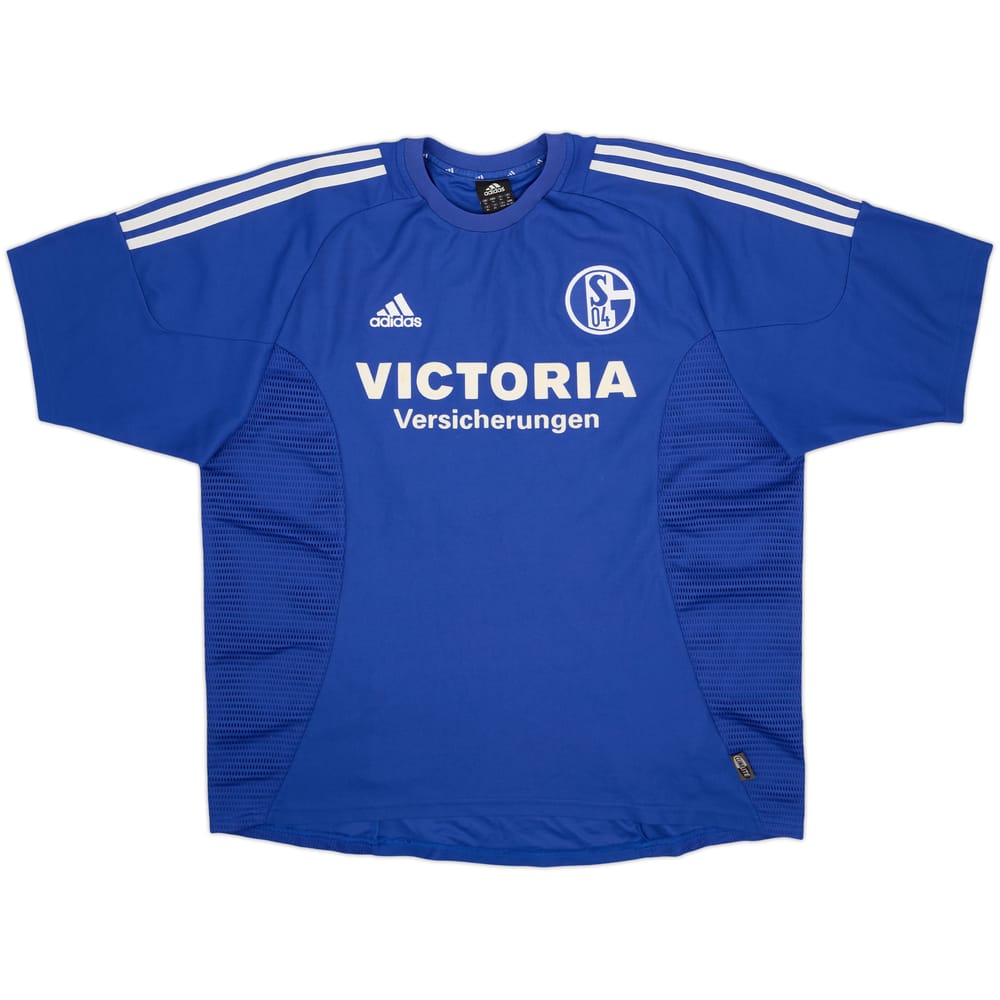 2002-04 Schalke Home Shirt #18 - 9/10 - (XL)