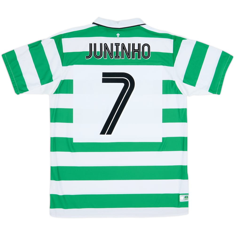 2004-05 Celtic Home Shirt Juninho #7 (L)