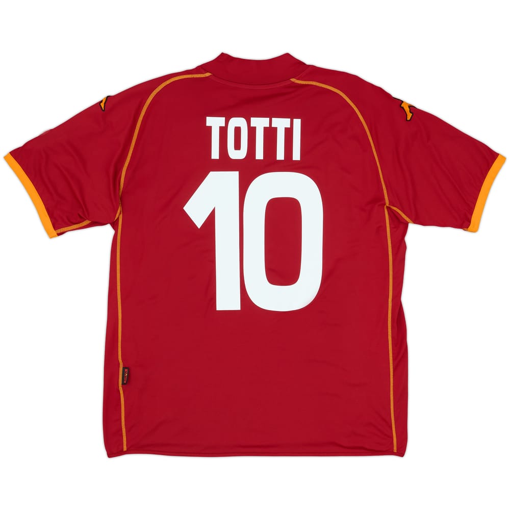 2008-09 Roma Local Camiseta Totti #10 - 6/10 - (XL)