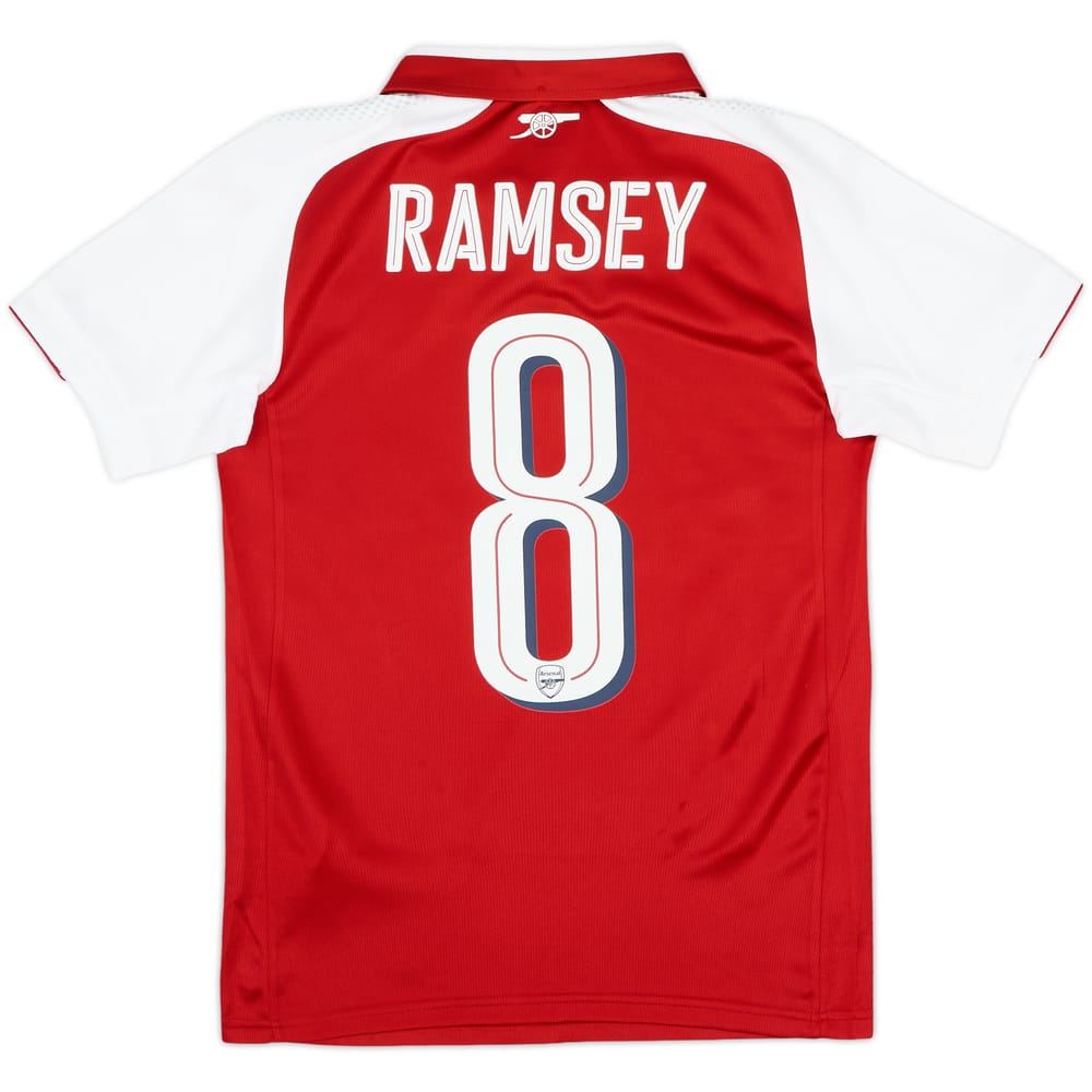 2017-18 Arsenal Home Shirt Ramsey #8 (Women's S)