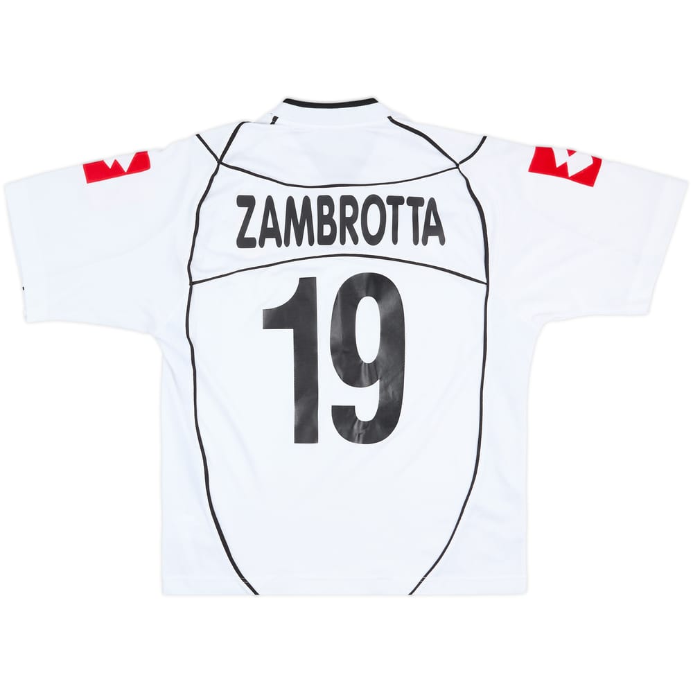 Camiseta de visitante del Juventus 2002-03 Zambrotta #19 - 9/10 - (L)
