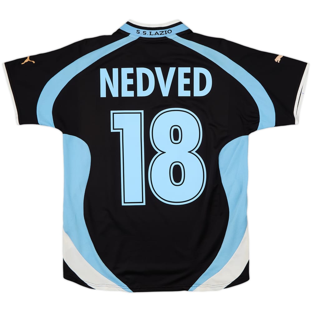 2000-01 Lazio Away Shirt Nedved #18 - 6/10 - (S)