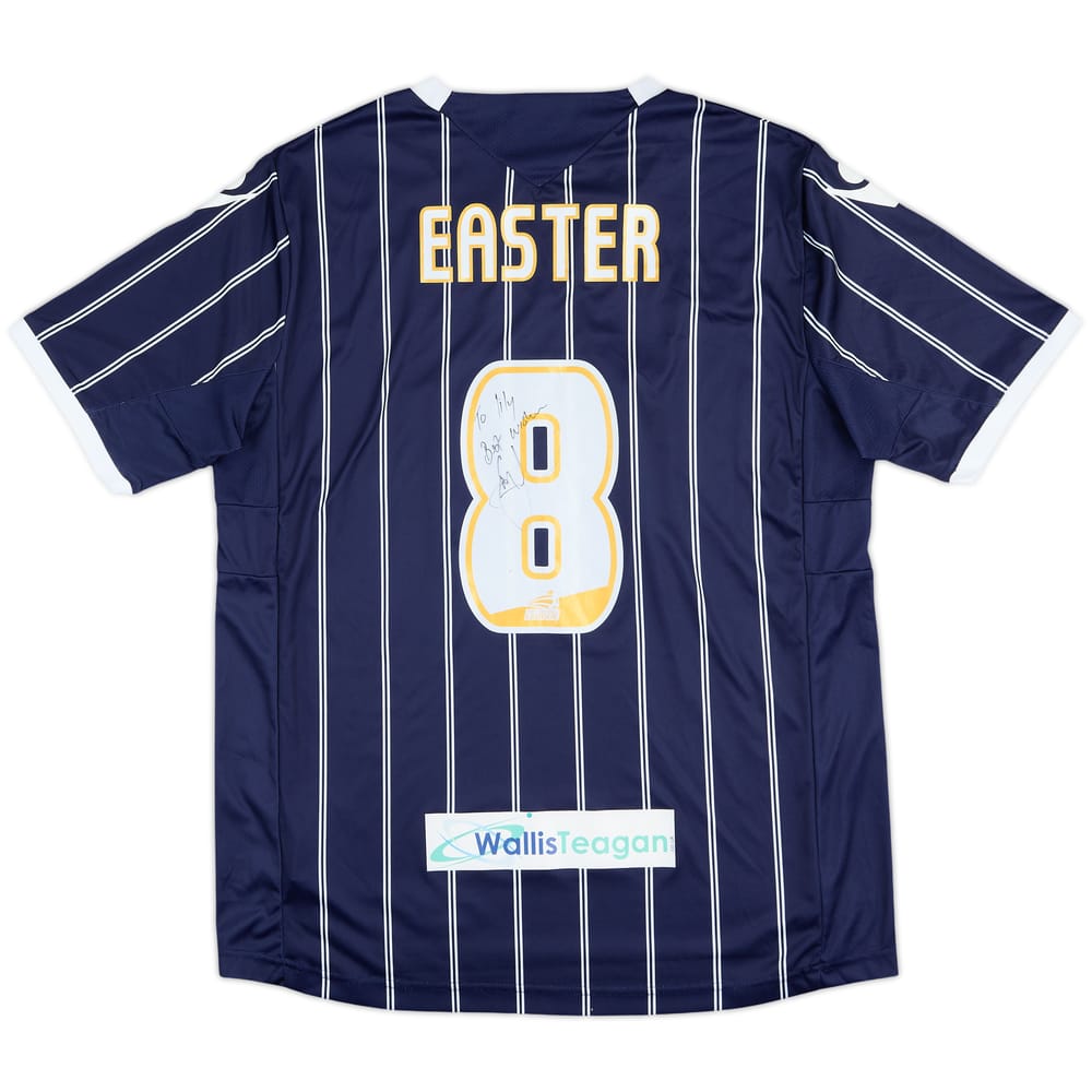 2013 Millwall Match Issued Signed Testimonial Home Shirt Easter #8