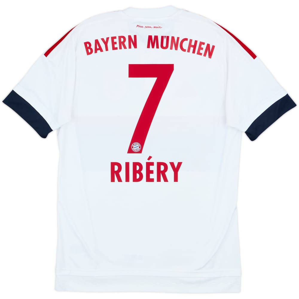 2015-16 Bayern Munich Away Shirt Ribery #7 - 8/10 - (S)