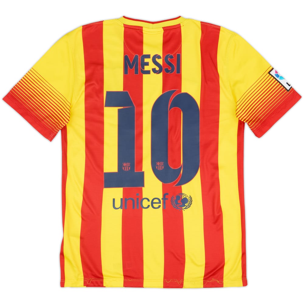 2013-15 Barcelona Away Shirt Messi #10 - 6/10 - (S)