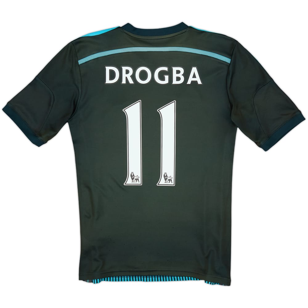 2014-15 Chelsea Third Shirt Drogba #11 - 7/10 - (XL.Boys)