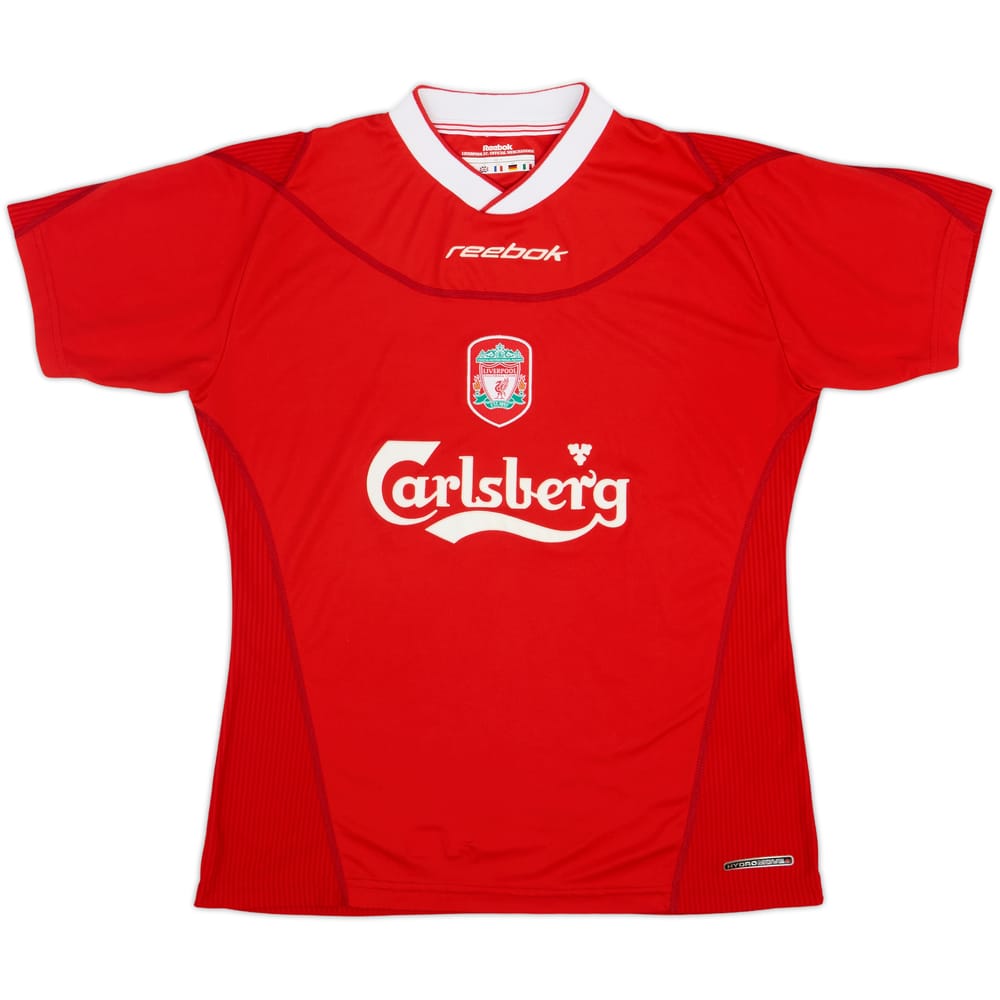 Camiseta de local del Liverpool 2002-04 - 10/10 - (Mujeres M)