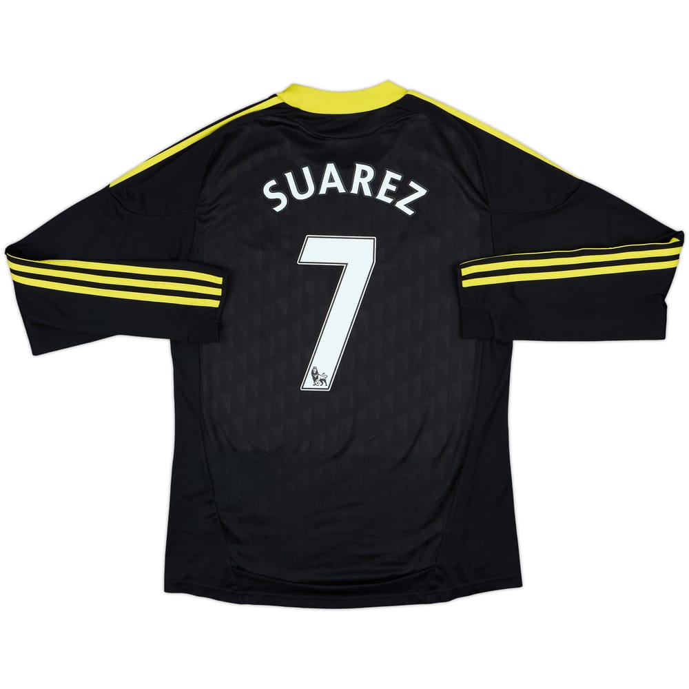 2010-11 Liverpool Third L/S Shirt Suarez #7 - 7/10 - (M)