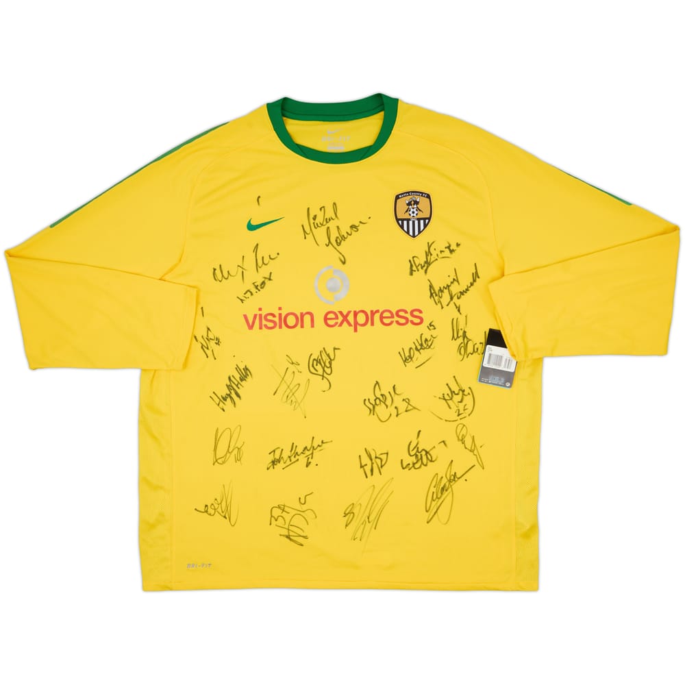 2010-11 Notts County Signed Away L/S Shirt (XXL)