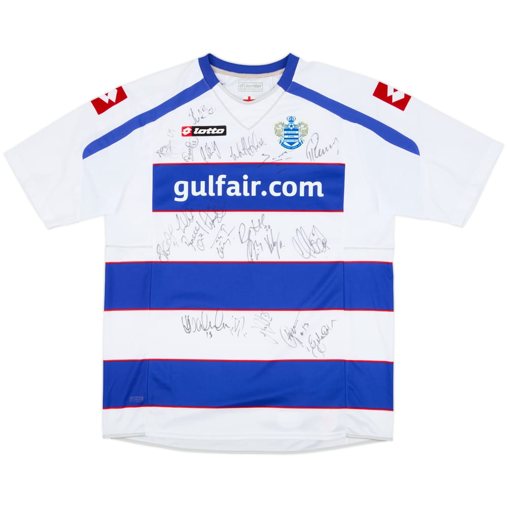 2010-11 QPR Signed Home Shirt - 9/10 - (XXL)