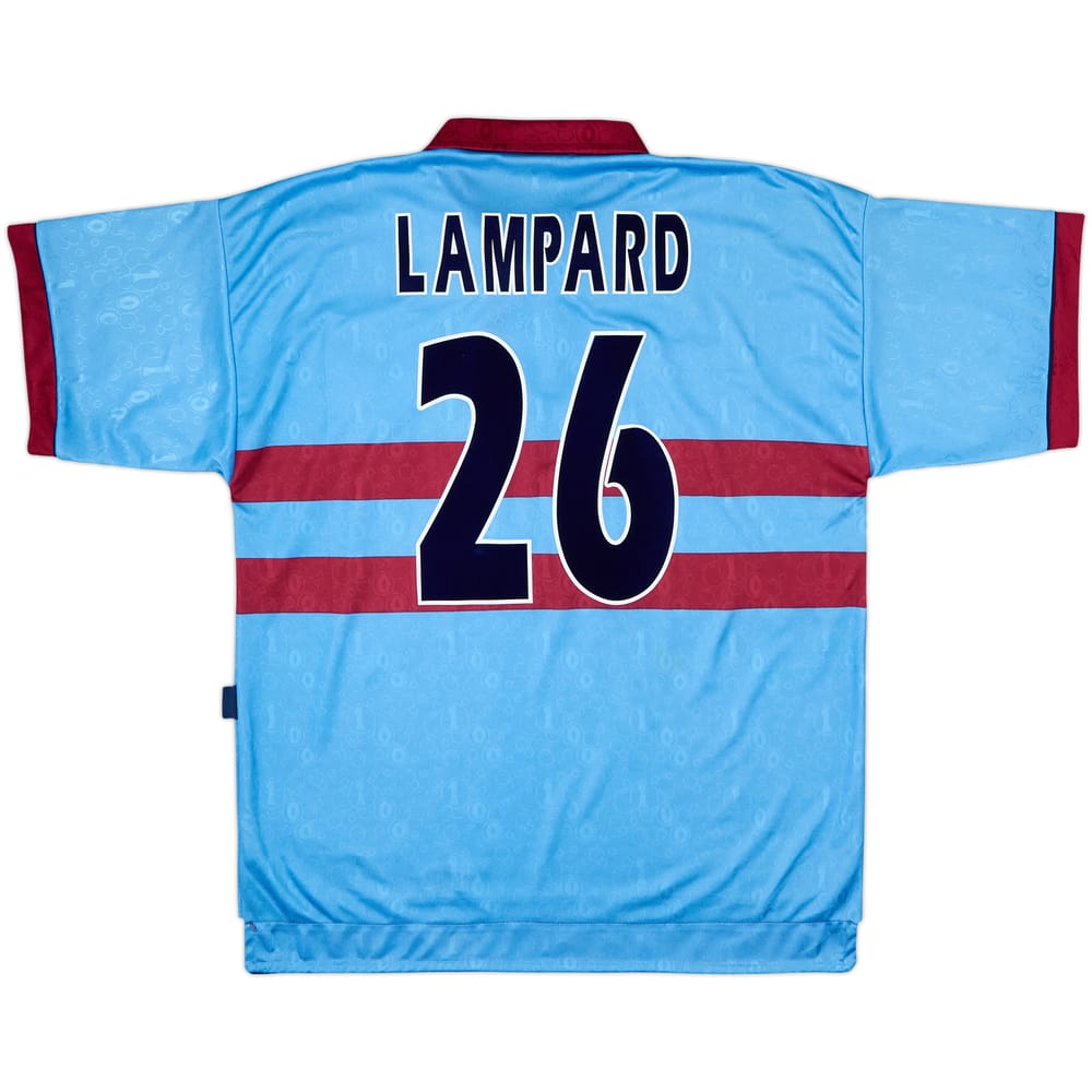 1995-97 West Ham Centenary Away Shirt Lampard #26 - 8/10 - (L)