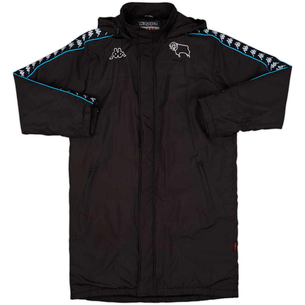 2013-14 Derby County Kappa Padded Bench Coat - 8/10 - (L)