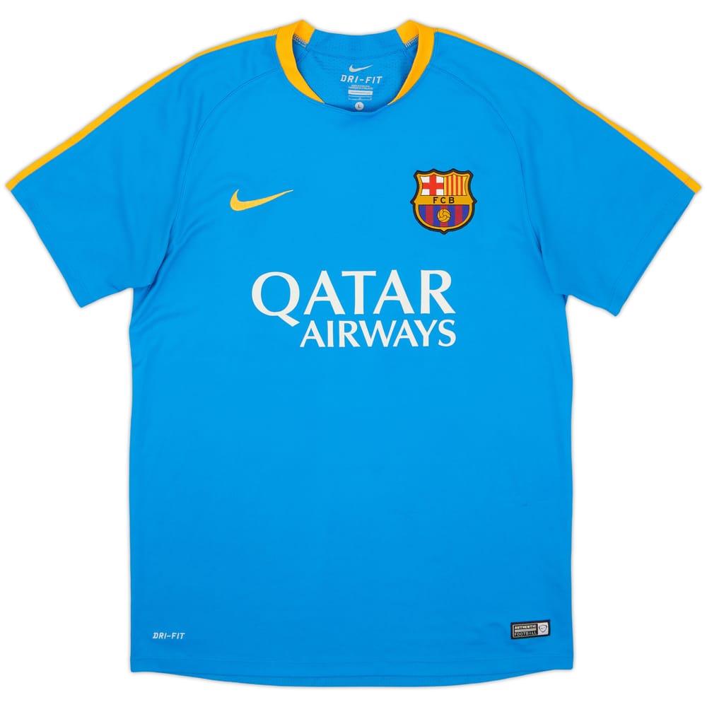 2015-16 Barcelona Nike Training Shirt - 8/10 - (L)